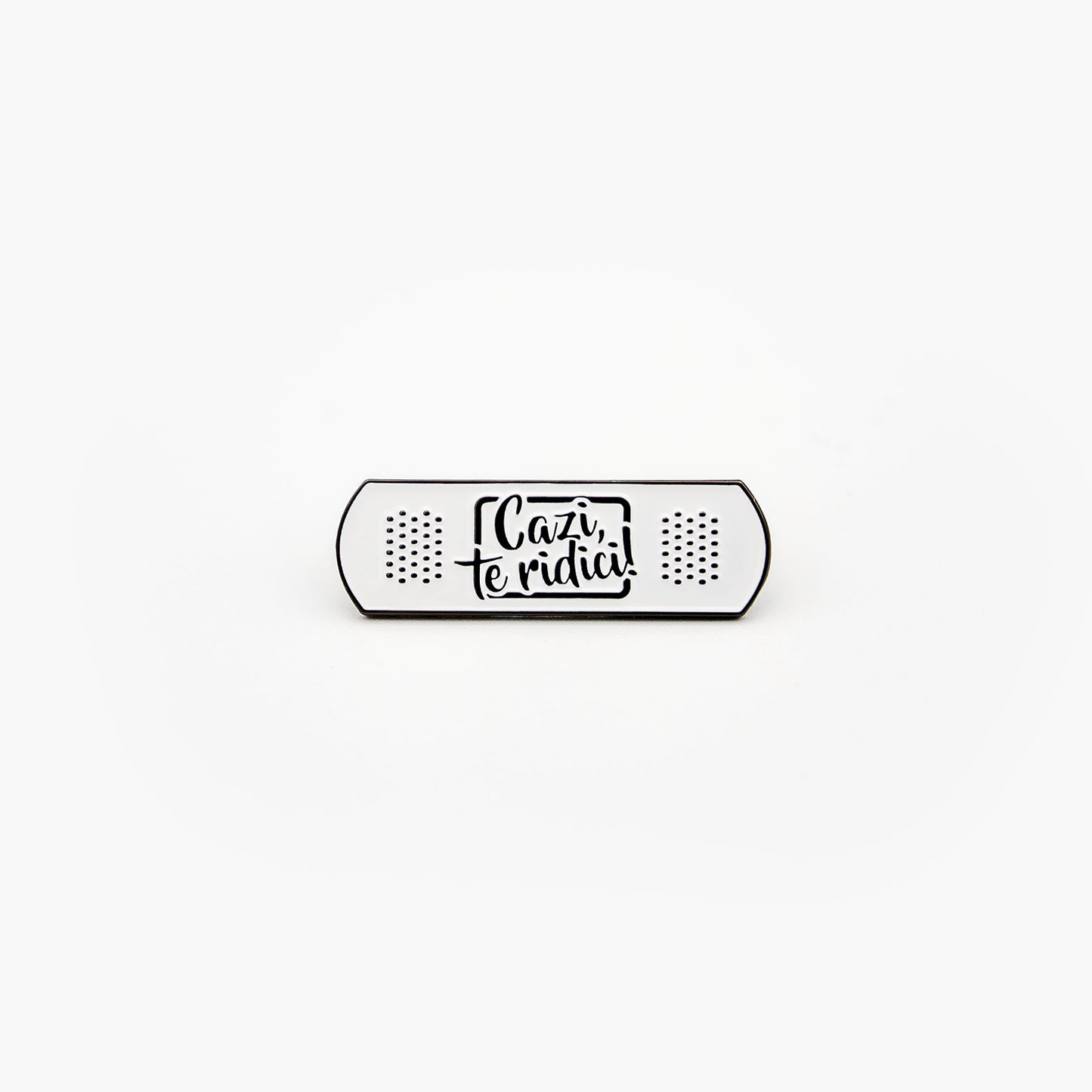 Pin metalic cu plasture CTR